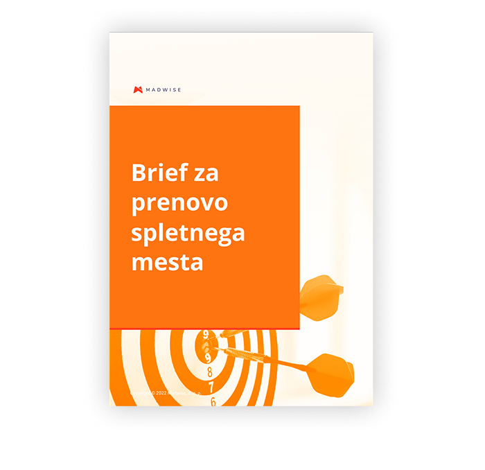 Brief za prenovo spletnega mesta