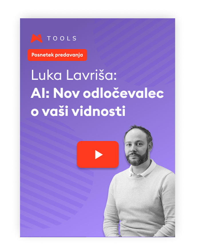 Video z Luko: AI je nov odločevalec o vaši vidnosti