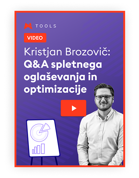 Q&A s Kristjanom: Oglaševanje in optimizacija v 2026