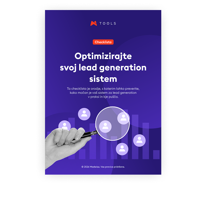 Checklista: optimizirajte vaš lead generation sistem