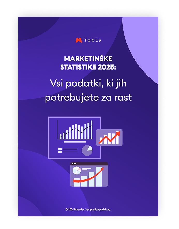 Marketinške statistike za rast v 2026