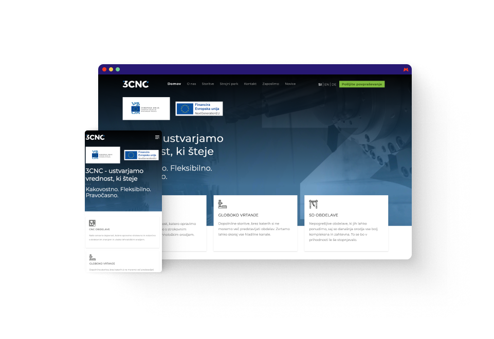 3CNC d.o.o. – nova spletna stran za CNC ekspertizo