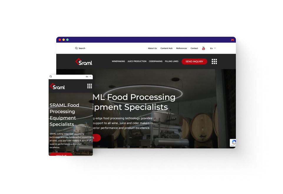 Šraml d.o.o. – tehnološki partner za predelavo vina, sokov in sadja