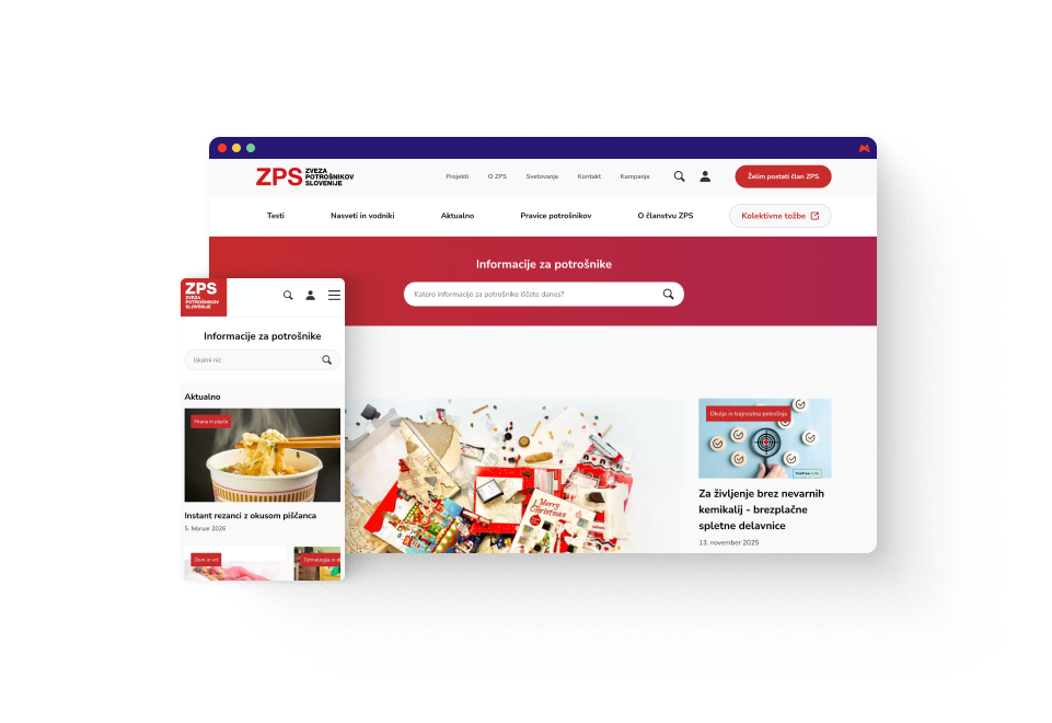 ZPS – prenovljena uporabniška izkušnja za bolj dostopen in pregleden potrošniški portal