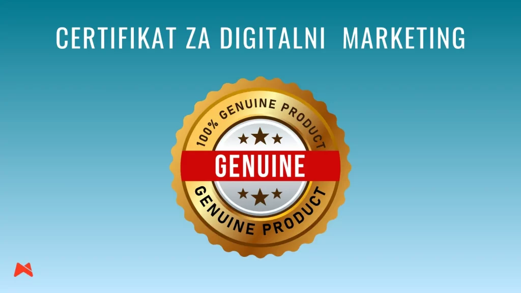 Digitalni marketing certifikat s primerjavo znanj