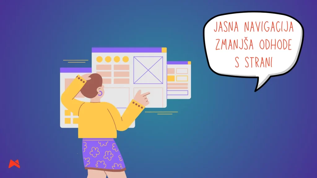 Uporabniška izkušnja vpliva na uspešnost strani