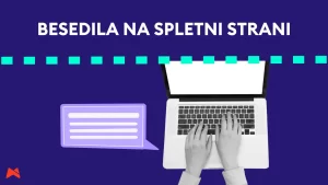 Spletna stran izdelava potrebuje prodajni copy
