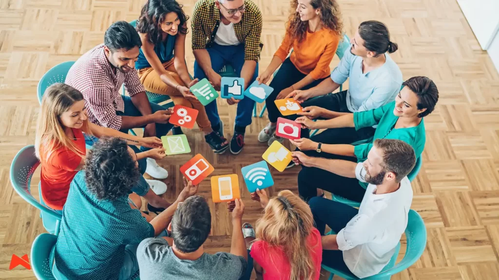 Prikaz strategije osredotočanja na en komunikacijski kanal