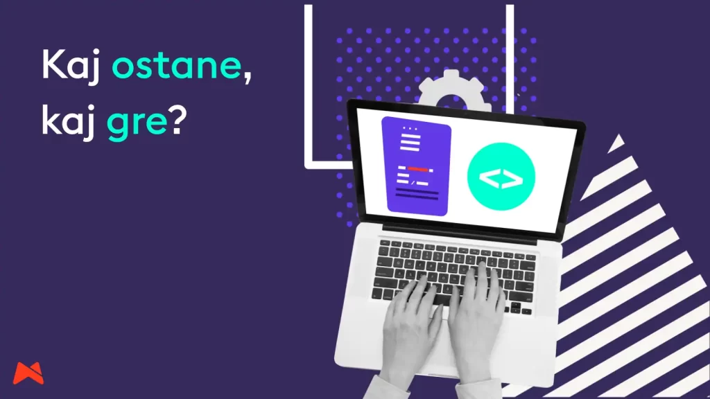 nova spletna stran in odločitev, katere vsebine ohraniti