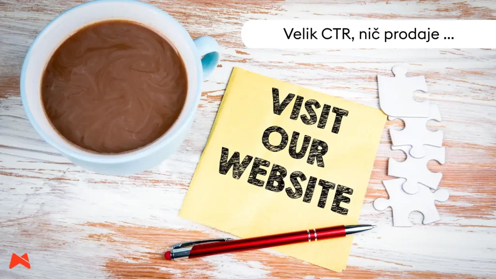 visok promet brez sistema za konverzijo