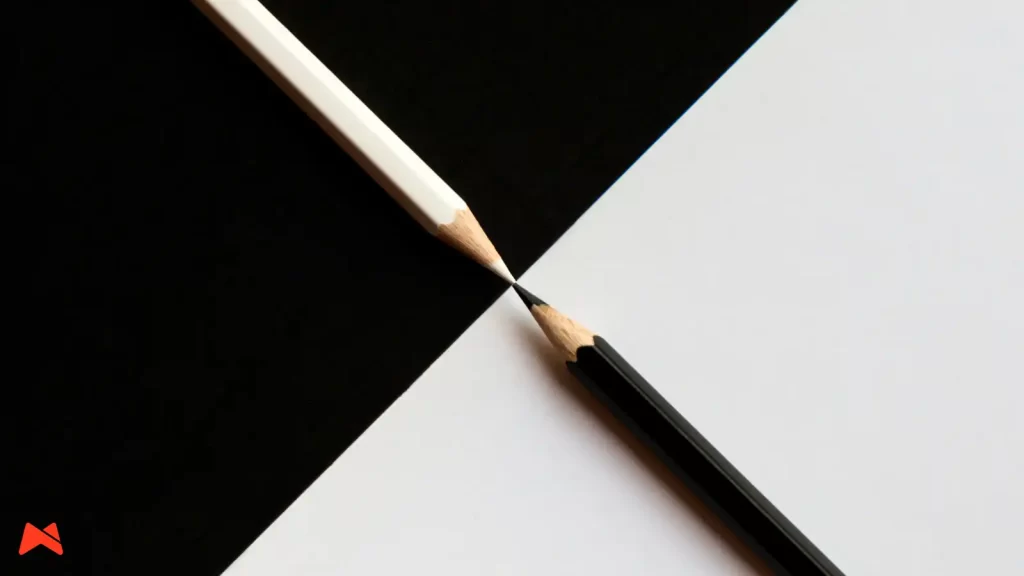 Barvni kontrast med besedilom in ozadjem v skladu z WCAG