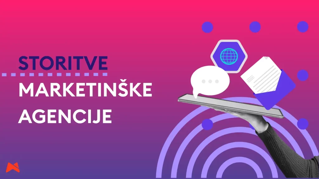 marketing agencija svetuje, vodi in izvaja povezane aktivnosti