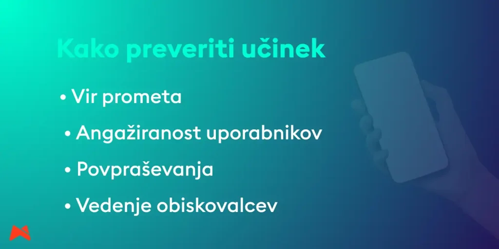 Kontrolni seznam za analizo učinkovitosti družabnih omrežij