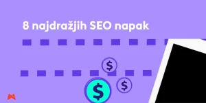 Najpogostejše napake SEO optimizacije spletnih strani