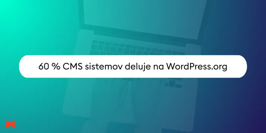 tržni delež WordPress.org med CMS platformami v letu 2025