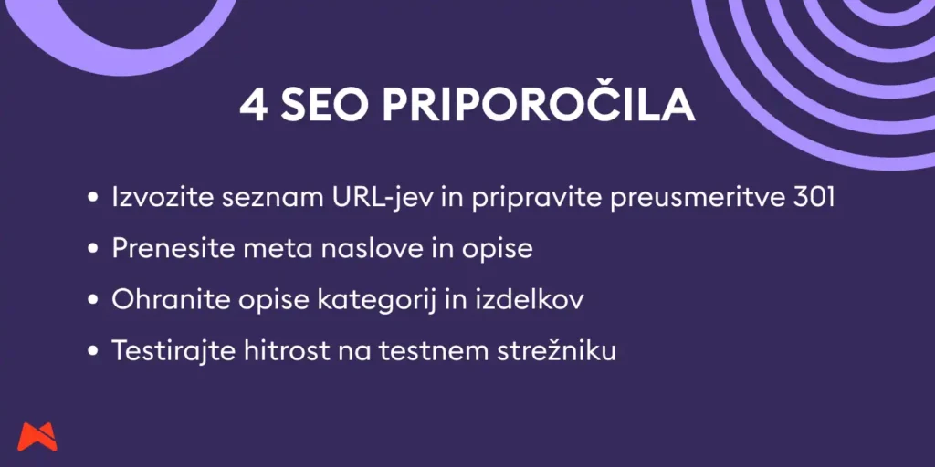 Checklista: 4 koraki, ki preprečijo izgubo SEO prometa pri prenovi spletne trgovine